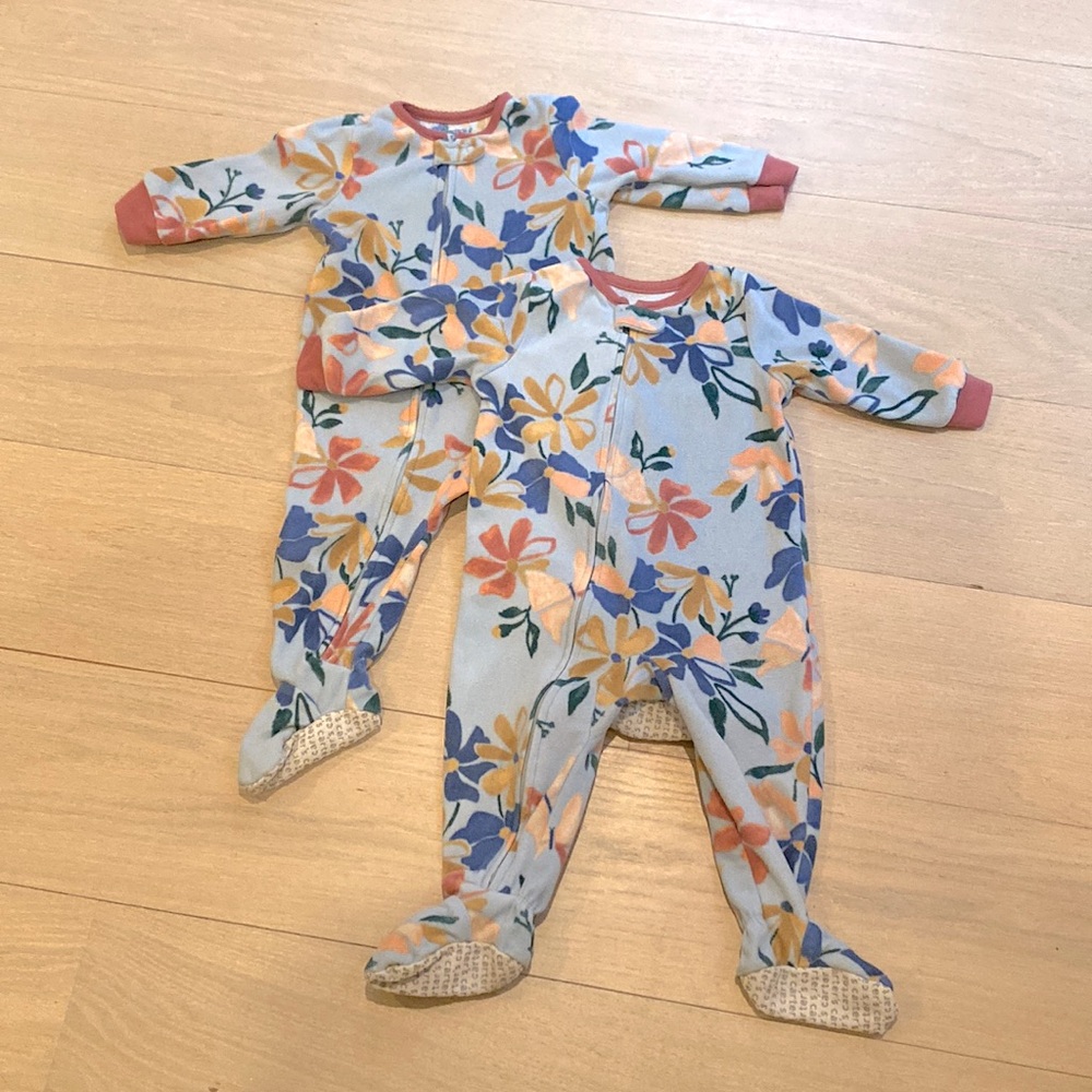 2 Fleece Pajamas Bundle